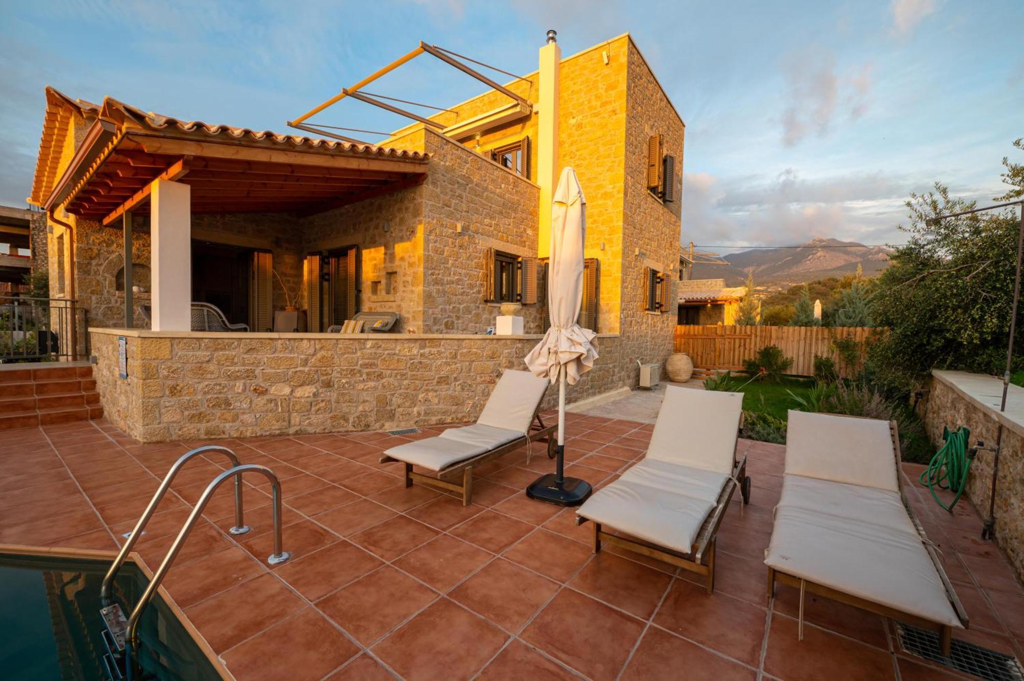 Villas Chrysanthi Stoúpa الغرفة الصورة